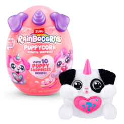 М'які тварини - М'яка іграшка-сюрприз Rainbocorns-D Puppycorn scent surprise (9298D)