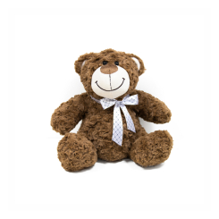 М'які тварини - М'яка іграшка Grand Плюшевий ведмідь у коричневому кольорі 27 см KD219661