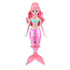 Куклы - Интерактивная игрушка Pets alive S1 Волшебная русалочка Розовая звезда (9567A)
