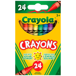 Канцтовари - Набір воскової крейди Crayola 24 шт (256240.024)