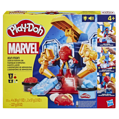 Набори для ліплення - Набір для творчості Play-Doh Marvel Айрон-Мен (G0035)