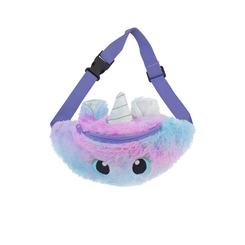 Рюкзаки и сумки - Сумка бананка "Единорог" Bambi BG4709 25x13 см Фиолетовый (50957s61421)