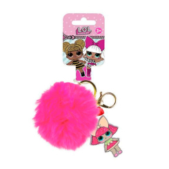 Брелоки - Брелок Cerda Acrilico pom-pom LOL рожевий (CERDA-2600000564/1)