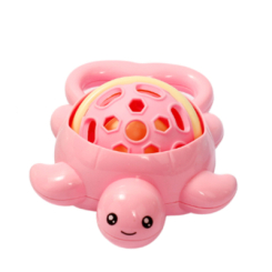 Брязкальця, прорізувачі - Брязкальце Lindo Черепашка рожева (4890210803319)