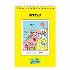Канцтовари - Блокнот Kite Sponge Bob A6 (SB25-196)
