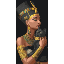 Товари для малювання - Картина за номерами Art Craft Таємниця Клеопатри з металізованими фарбами 40 х 80 см (10186-AC) Товари для малювання - Картина за номерами Art Craft Таємниця Клеопатри з металізованими фарбами 40 х 80 см (10186-AC)