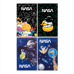 Канцтовары - Блокнот Kite NASA A6 в ассортименте (NS23-195)