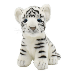 Мягкие животные - Мягкая игрушка Hansa Белый тигр 18 см (3420) (4806021934203)