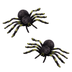 Аксесуари для свят - Декор Yes! Fun Хелловін Набір павуків чорні 2 штуки (974349)