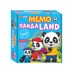 Настільні ігри - Настільна гра Ranok Мемо ПандаLAND (10109132У) Настільні ігри - Настільна гра Ranok Мемо ПандаLAND (10109132У)