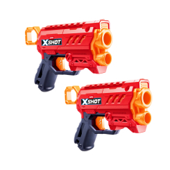 Помповое оружие - Набор бластеров X-Shot Excel Double micro 2.0 (36727R)