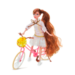 Ляльки - Лялька Kids Hits Emily Romantic з велосипедом (KH23/019)