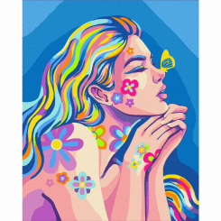 Товари для малювання - Картина за номерами Brushme Неонові мрії (BS53732) Товари для малювання - Картина за номерами Brushme Неонові мрії (BS53732)