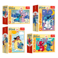 Пазли - Пазл Trefl Mini Lilo and Stitch Стіч і його світ 54 елементи в асортименті (54220)