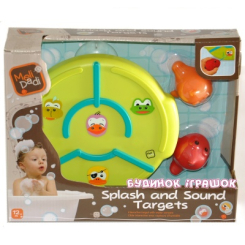 Игрушки для ванны - Интерактивная игрушка Meli Dadi Водные мишени Целься и брызгай (80019)
