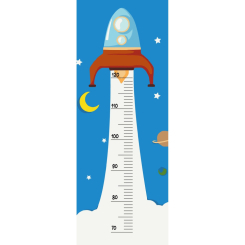 Товары для рисования - Картина по номерам Art Craft Ростомер Космическая ракета 30 х 80 см (15129-AC)