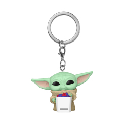 Брелоки - Брелок Funko Pop Star Wars Ґроґу з попкорном (90454)