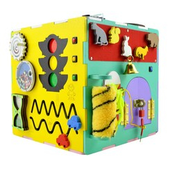 Розвивальні іграшки - Міні-ігровий комплекс Bona Mente Бізікуб (4823720032214)