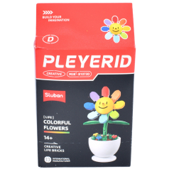 Конструкторы с уникальными деталями - Конструктор Sluban Фигурка в горшке Цветок (M38-B1073/5) Конструкторы с уникальными деталями - Конструктор Sluban Фигурка в горшке Цветок (M38-B1073/5)