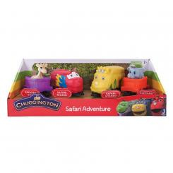 Железные дороги и поезда - Игровой набор из четырех паровозиков Сафари Jazwares Chuggington (JW38560/38561) Железные дороги и поезда - Игровой набор из четырех паровозиков Сафари Jazwares Chuggington (JW38560/38561)