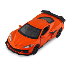 Автомоделі - Автомодель TechnoDrive Chevrolet Corvette Z06 2023 помаранчевий (250383W/1)