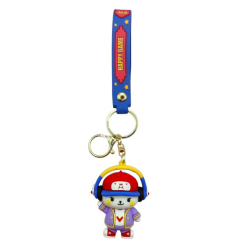 Брелоки - Брелок Bibi Toys Котик фіолетовий (761698BT) Брелоки - Брелок Bibi Toys Котик фіолетовий (761698BT)