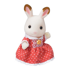 Фігурки тварин - Фігурка Sylvanian Families Шоколадний кролик Дівчинка (5250)