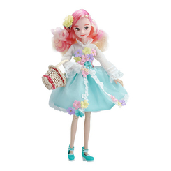 Ляльки - Лялька Kurhn Благословення у сукні з бірюзовою спідницею (6938142011513/1151-2)