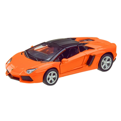 Автомодели - Автомодель Автопром Lamborghini aventador оранжевая 1:43 (4313)