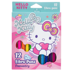 Канцелярські товари - Фломастери CoolPack Colorino Hello Kitty 12 кольорів (10555PTR)