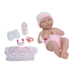 Игровые пупсы - Пупс JC Toys Ньюборн Весельчак с аксессуарами (JC18548-1) (4105024)