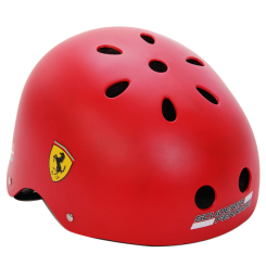 Защитное снаряжение - Шлем для роликов, скейтов FERRARI FAH5 М Красный (FAH5R)