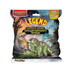 Антистрес іграшки -  Стретч-іграшка Sbabam Legend of animals максі Володарі Юрського періоду сюрприз (106/CN23)