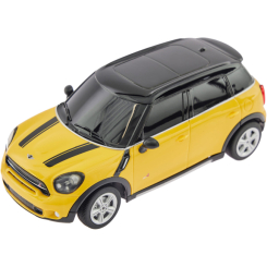 Радиоуправляемые модели - Автомодель Rastar Mini Cooper S Countryman на радиоуправлении 1:24 желтая (454.00.64)