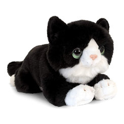 М'які тварини - М'яка іграшка Keel toys Чорне кошеня 25 см (SC2644/3)