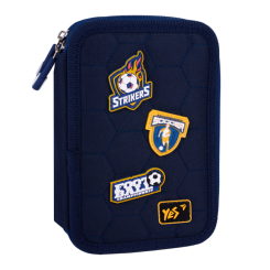 Пеналы и кошельки - Пенал Yes HP-01 Football gamer двойной (533642)