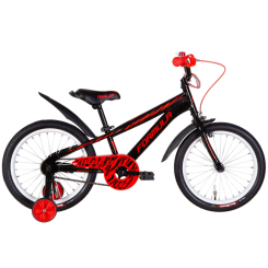 Велосипеды - Велосипед 18" Formula WILD 2022 черный с красным (1786130140)