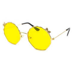 Сонцезахисні окуляри - Сонцезахисні окуляри Jieniya Дитячі 0805-c5 Жовтий (30050)