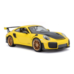 Транспорт и спецтехника - Автомодель Maisto Porsche 911 GT2 RS 1:24 желтый (31523 yellow)
