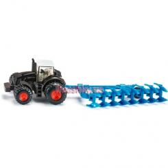 Транспорт і спецтехніка - Колекційна модель Трактор з плугом Siku (1862)