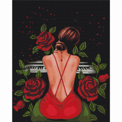 Товары для рисования - Картина по номерам Brushme Мелодия сердца Alla Berezovska 40х50 см (BS54157)