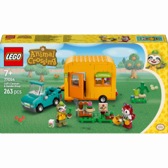 Конструкторы LEGO - Конструктор LEGO Animal Crossing Садовый магазин и караван, принадлежащие Leif (77054)
