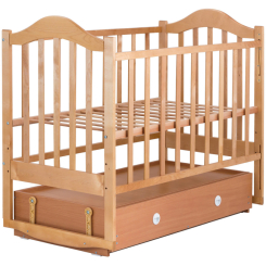 Детская мебель - Кровать Babyroom Дина D304 Коричневый (624549)