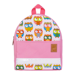 Рюкзаки и сумки - Рюкзак Zo Zoo Совы розовый непромокаемый (1100513-1)