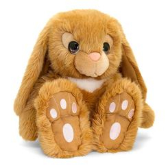 М'які тварини - М'яка іграшка Keel toys Кроленя що сидить коричневе 25 см (SR2518/1)