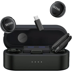 Микрофоны - Беспроводной микрофон Boya Type-C/TRS Black (LINK 3-02)