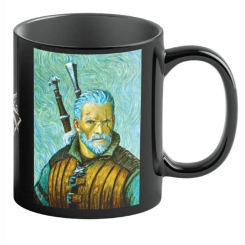 Чашки, склянки - Термочутлива чашка GoodLoot Game Art Chronicles The Witcher Geralt Van Gogh (5908305247661)