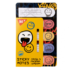 Канцтовары - Бумага для заметок Yes Melt smile 100 листов (170393)