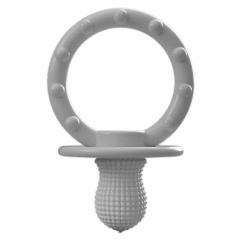 Пустушки та ніблери - Пустушка MinikOiOi BASICS Gumy Powder Grey (101220004)