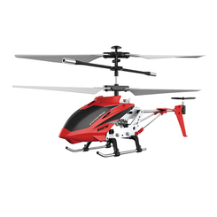 Радиоуправляемые модели - Игрушечный вертолёт  Syma S107H красный радиоуправляемый (S107H/S107H-2)